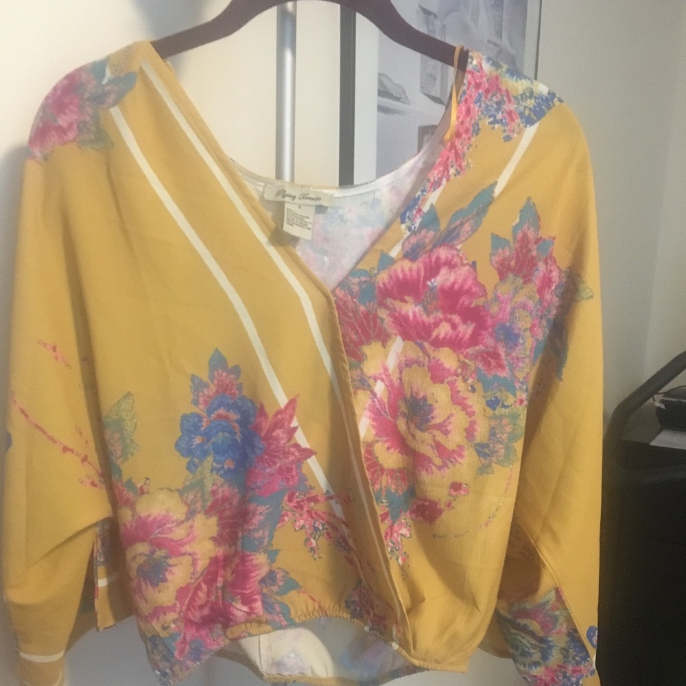 V neck blouse